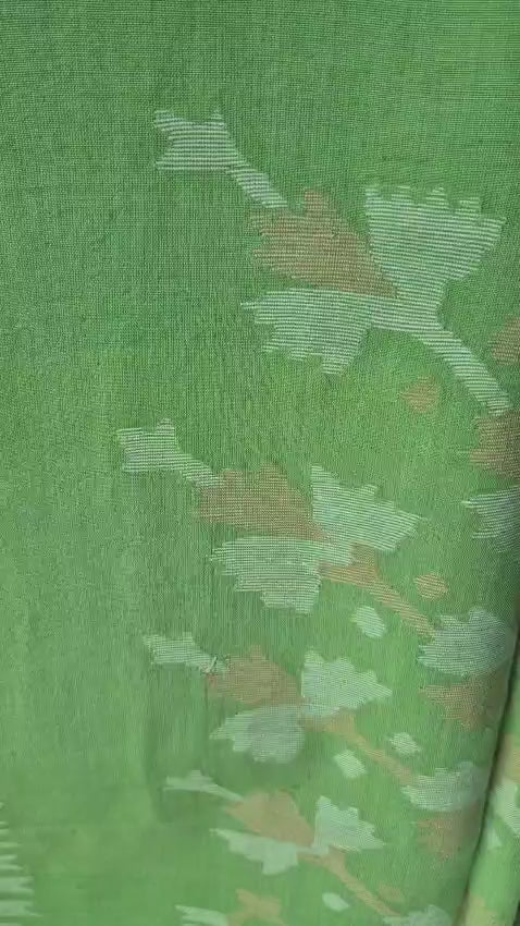 Green Jamdani Suit