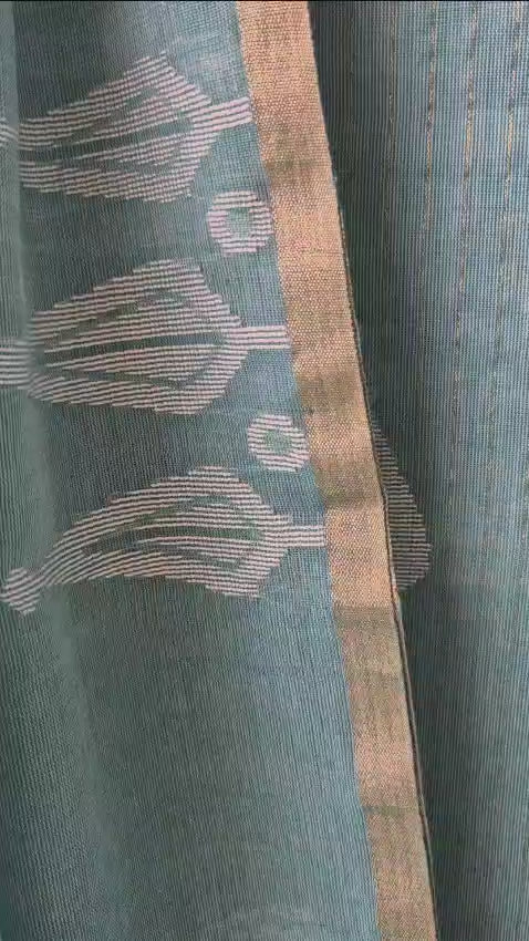 Sage Green Jamdani Suit