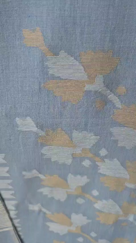 Sky Blue Jamdani Suit