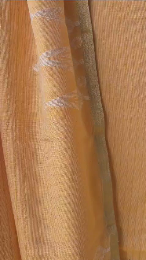 Mango Yellow Jamdani Suit