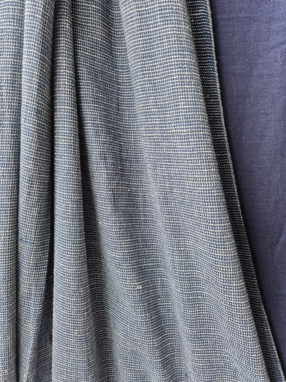 Indigo Kala Cotton Kutchi Weave Suit