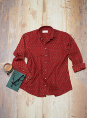 Rust Mizan Men Shirt