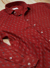 Rust Mizan Men Shirt