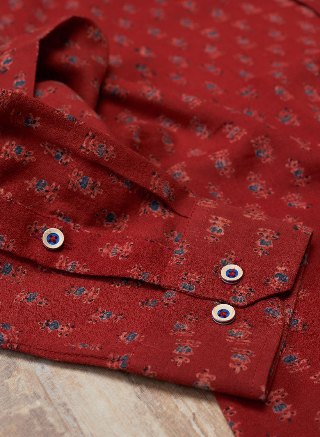 Rust Mizan Men Shirt