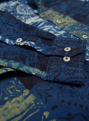 Indigo Blocks Mizan Men Shirt