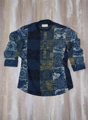 Indigo Blocks Mizan Men Shirt