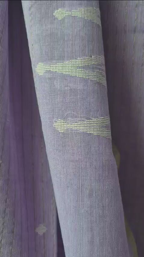 Lavender Jamdani Suit