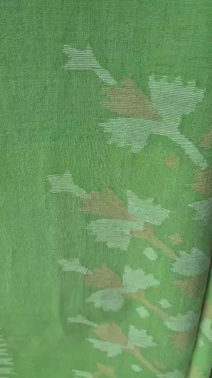Green Jamdani Suit